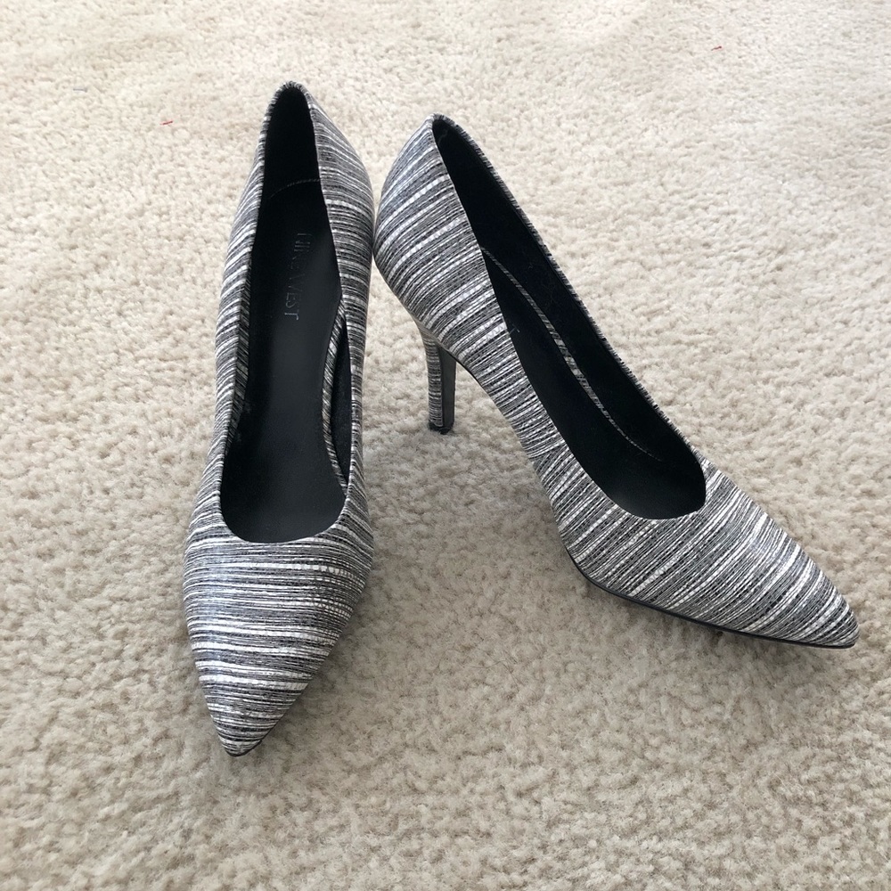 Nine West striped pump